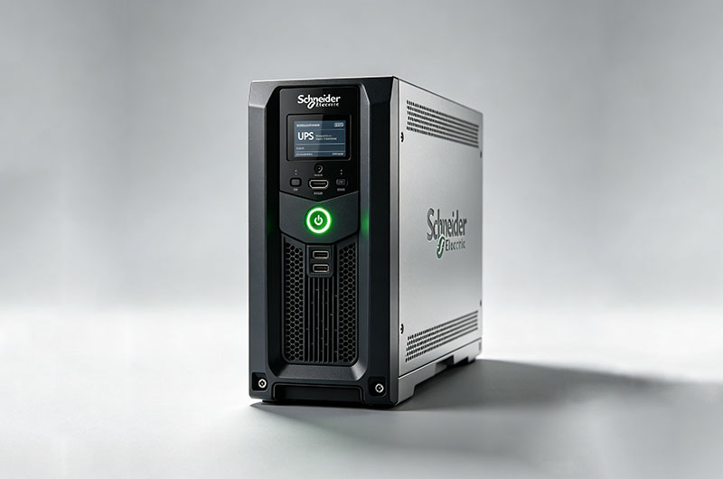French Schneider Electric UPS and backup power supplies